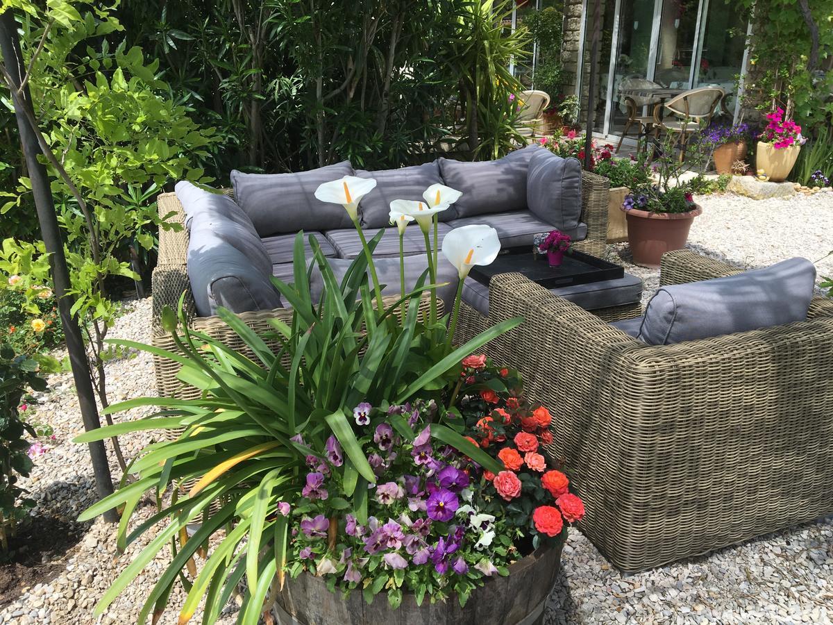 Le Grand Jardin Bed and Breakfast Lafare Exterior foto